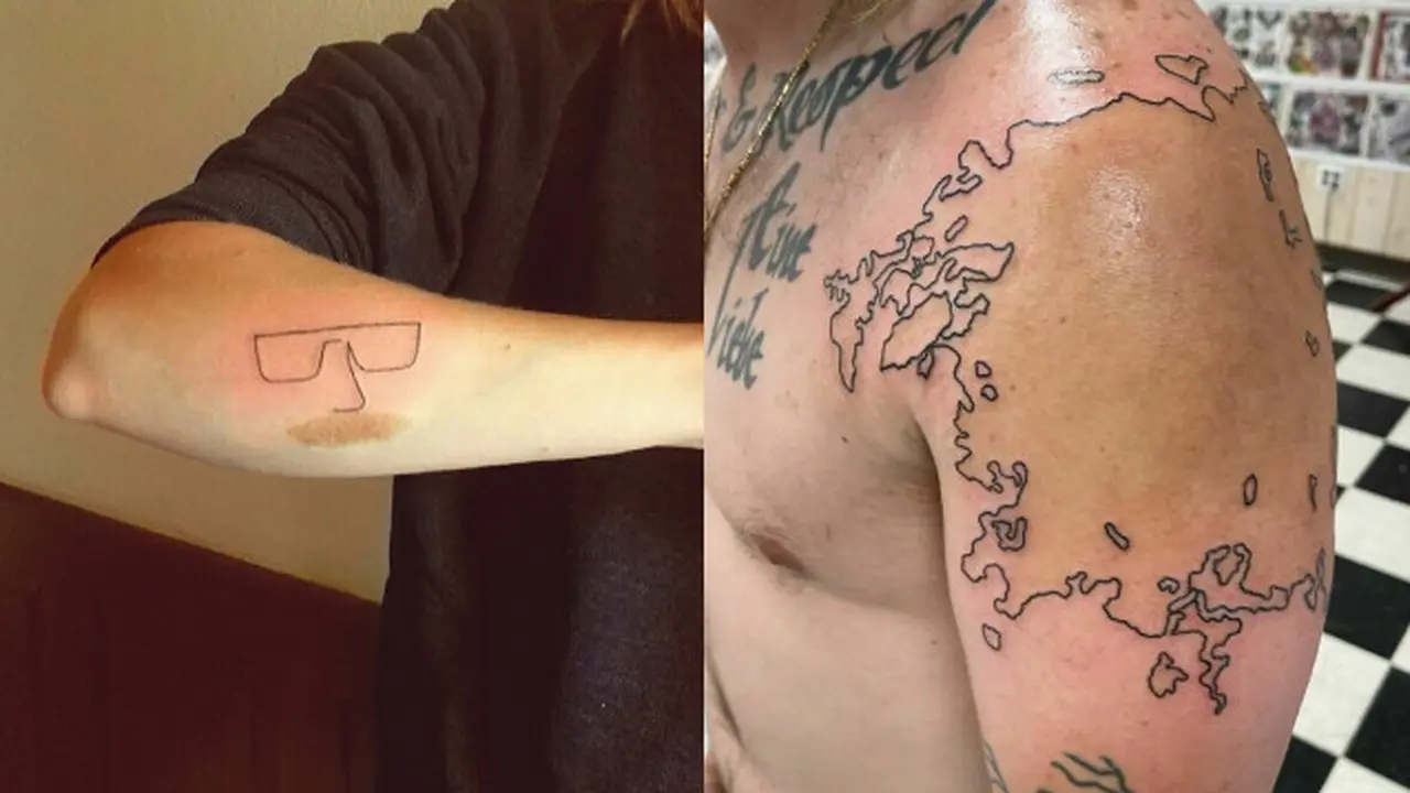 Potret Kreasi Tato Untuk Samarkan Tanda Lahir, Hasilnya Bikin Kagum