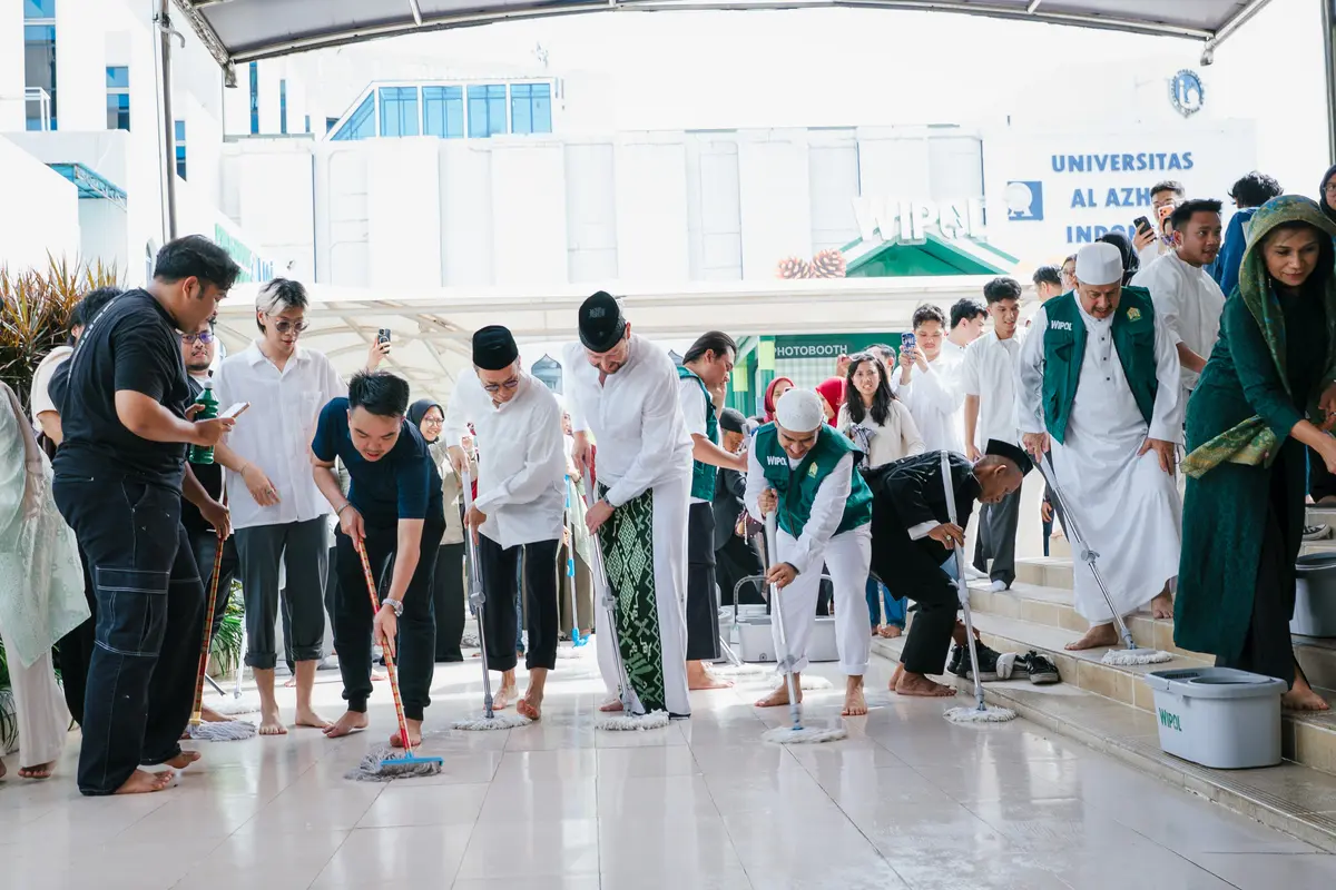 Fadil Jaidi, Pak Muh hingga Keanu Angelo Ikut Gerakan Masjid Bersih, Ajak Generasi Muda Bantu Para Marbot
