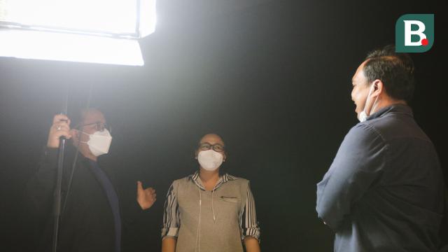 Kunjungan Madura United ke Kantor Bola.com