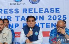 Pengungkapan Narkoba BNNP Banten Selamatkan Puluhan Ribu Jiwa Sepanjang 2025