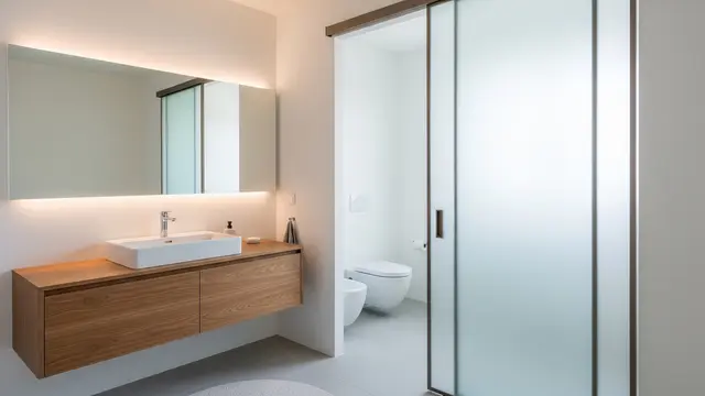 Model Rumah dengan Pintu Geser Sederhana/Gemini AI