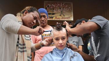 Menangis Gunduli Rambut Annette Edoarda Kenang Sukma Ayu Di Sinetron Kecil Kecil Mikir Jadi Manten Photo Fimela Com