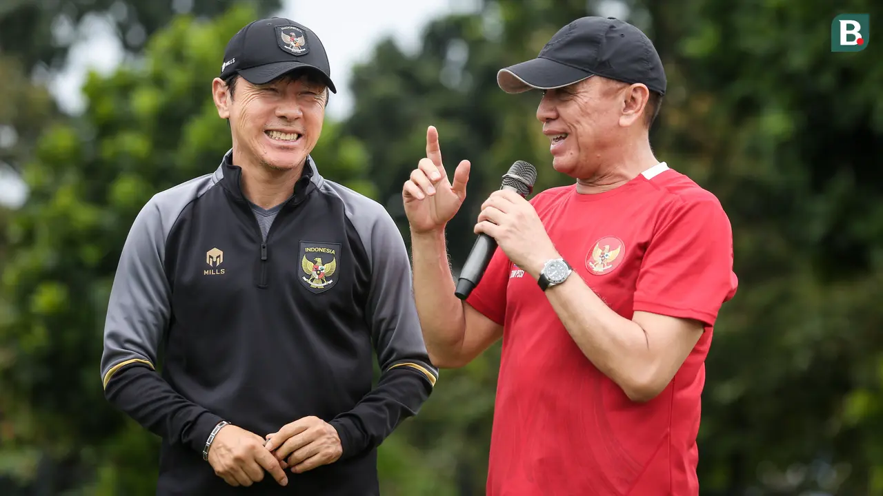 Latihan Timnas Indonesia U-20 untuk Piala Asia U-20 2023
