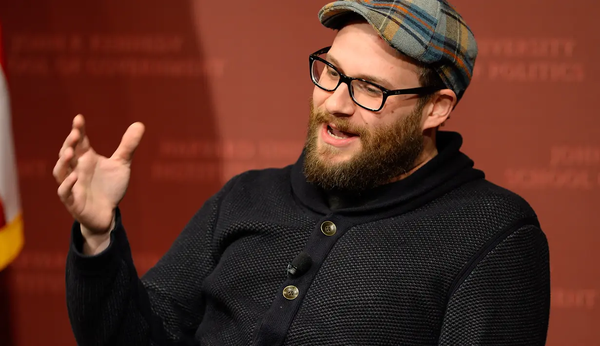 "Tidak buruk, (tapi) itu membuat saya merasa baik tentang (alat kelamin) saya karena semua orang seperti, 'Orang ini memiliki (alat kelamin) besar,' dan aku melihatnya, seperti, 'Untuk skalanya, itu hanya ukuran OK.” ujar aktor komedi ini. (Bintang/EPA)