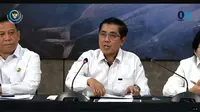 Konferensi Pers Ketersediaan Stok Ikan Selama Ramadan dan Lebaran 1446 H, di Jakarta, Rabu (5/3/2025). (Foto: Liputan6.com/Tira Santia)