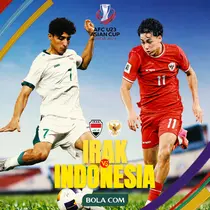 Piala Asia U-23 - Irak Vs Timnas Indonesia U-23 - Duel Pemain: Ali Jasim Vs Rafael Struick (Bola.com/Adreanus Titus)