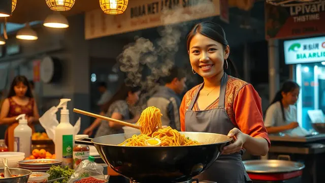 resep mie goreng telur