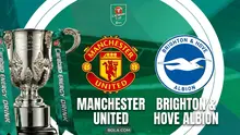 Ilustrasi Manchester United Vs Brighton, Carabao Cup. (Bola.com/AI)
