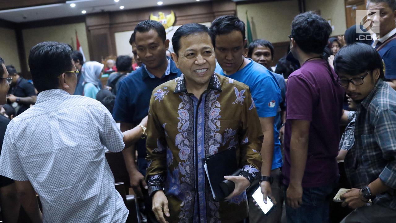 Setya Novanto dan Istri Jadi Saksi di Sidang Fredrich Yunadi