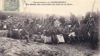 Bencana tambang Courri&egrave;res, 10&nbsp;Maret 1906, di kota Billy-Montigny, Sallaumines, M&eacute;ricourt dan Noyelles-sous-Lens. (Compagnie des mines de Courri&egrave;res)