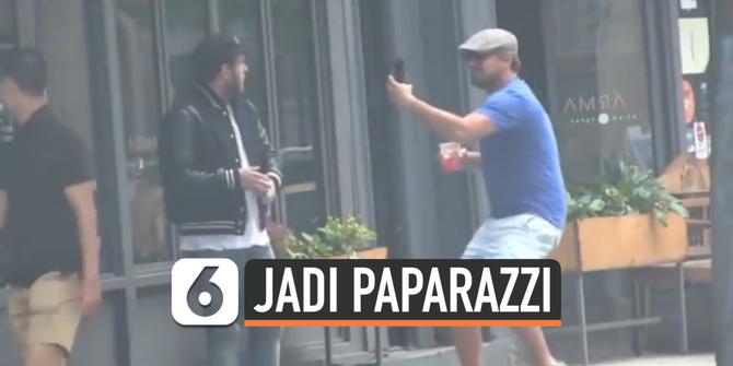 VIDEO: Iseng, Leonardo Dicaprio Jadi Paparazzi Takuti Jonah Hill