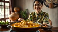 resep opor ayam kuning santan kara ©Ilustrasi dibuat AI