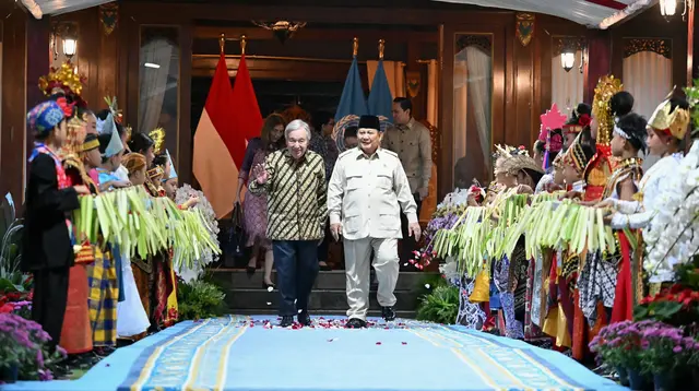 Sekjen PBB Temui Prabowo di Hambalang, Ini yang Dibahas