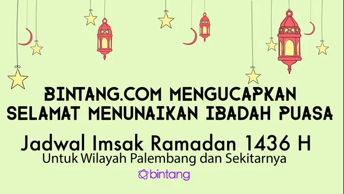 Jadwal Puasa 2015 untuk Kota Pempek, Palembang dan Sekitarnya