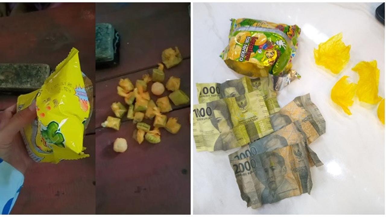 6 Potret Makanan Ringan Berhadiah Uang Lebih dari 1 Lembar Ini Bikin Untung
