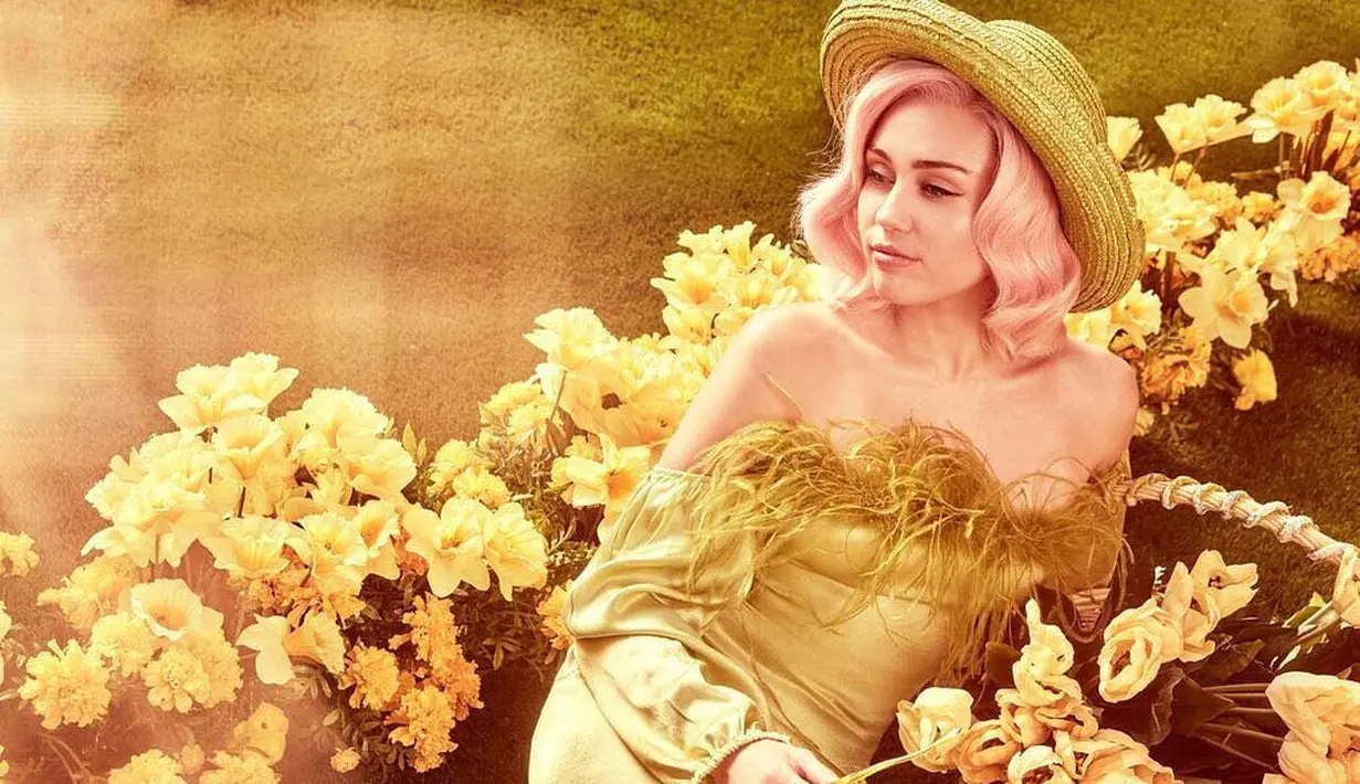 Makanan yang dihidangkan pun vegetarian dan juga organik. (instagram/mileycyrus)