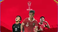 Piala Asia - Ernando Ari Sutaryadi, Pratama Arhan, Marselino Ferdinan (Bola.com/Adreanus Titus)