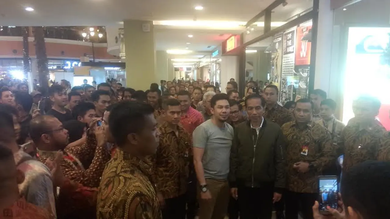Jokowi di BSB Balikpapan