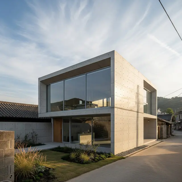 Model Rumah Beton Sederhana Tapi Mewah