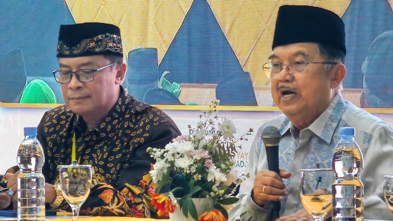 Ketua Umum Dewan Masjis Indonesia (DMI) Jusuf Kalla atau JK