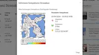 Gempa Hari Ini Rabu 10 September 2024: Tiga Kali Terjadi Getarkan Indonesia