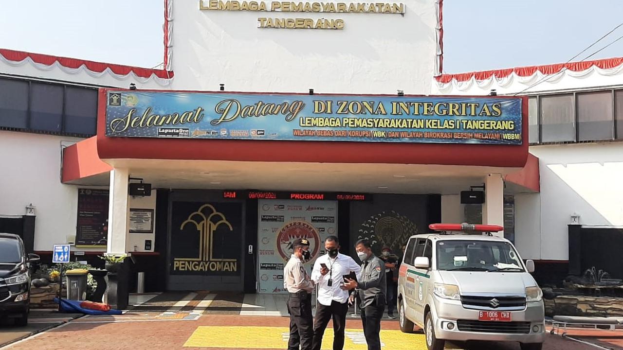 Situasi Lapas Klas I Tangerang usai kebakaran yang menewaskan 41 orang