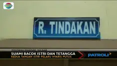 Hanya karena ditegur agar tidak merokok saat sedang menonton televisi, seorang suami di Polewali Mandar membacok istri dan tetangganya.