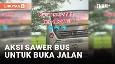 Viral Aksi Sawer Bus, Dirlantas Polda Jawa Timur Minta Patroli