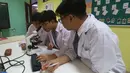 Sekolah Menengah Atas (SMA) Cahaya Rancamaya Islamic Boarding School yang berada di kawasan Kota Bogor, Jawa Barat, resmi ditetapkan sebagai Sekolah Garuda Transformasi 2025, satu-satunya di Jawa Barat. (merdeka.com/Arie Basuki)