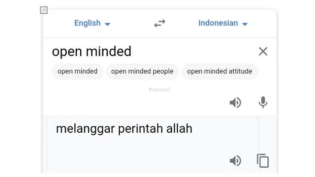 6 Terjemahan Google Translate dari Bahasa Indonesia ke Inggris Ini Nyeleneh