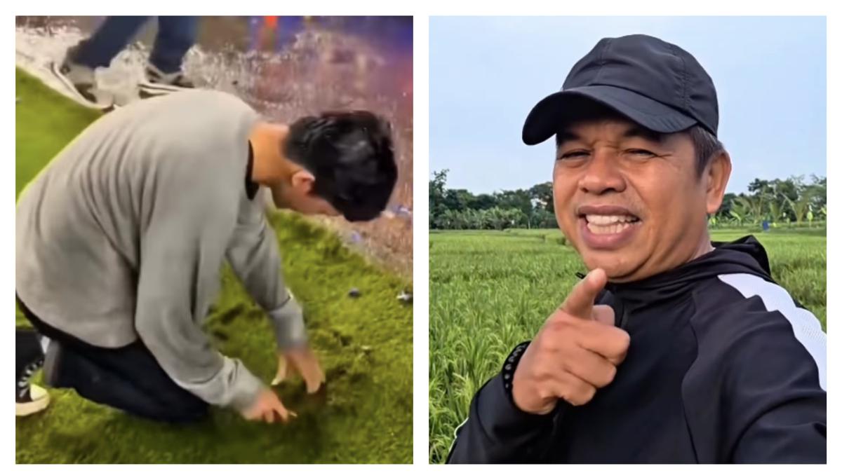Sempat Disorot Dedi Mulyadi, Polisi Tangkap Oknum Bobotoh Diduga Perusak Rumput Stadion GBLA