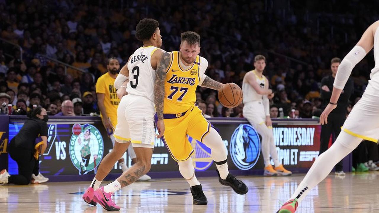 Lakers Kalahkan Jazz dengan Skor 132-113, Debut Luka Doncic Tampil Mengesankan