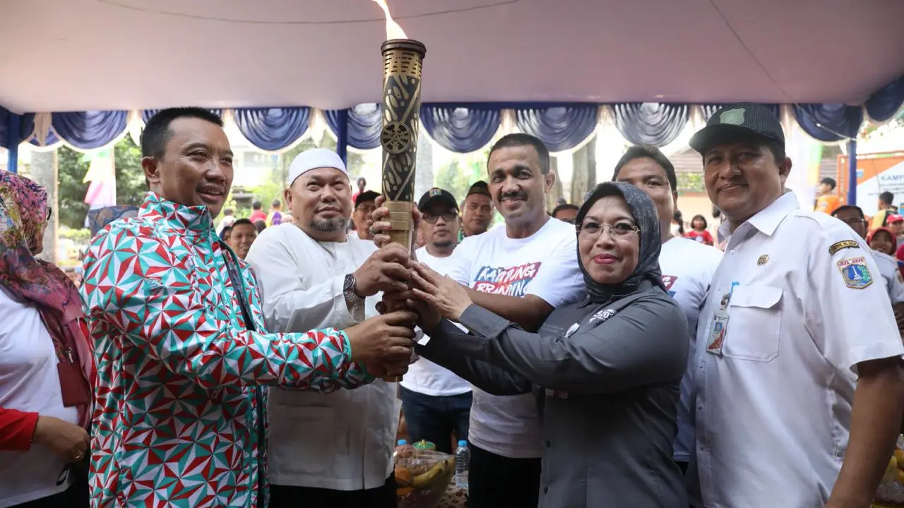 Pawai Obor Asian Games 2018