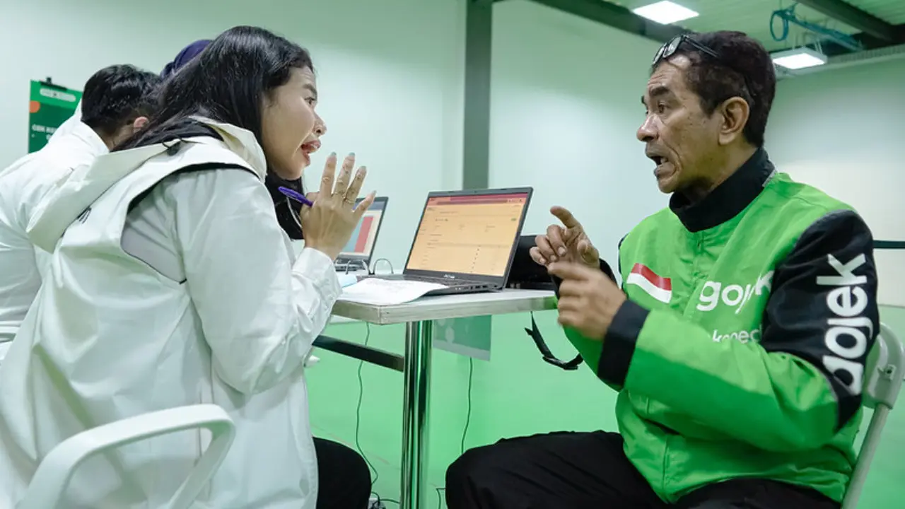 Mitra Gojek Cek Kesehatan Gratis