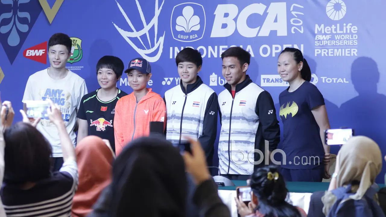 Indonesia Open 2017, Sapsiree Taerattanachai, Thailand, Tai Tzu Ying, Bola.com