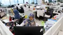 <p>Para ASN Balai Kota DKI Jakarta masuk kerja normal pada hari ini. (Liputan6.com/Herman Zakharia)</p>
