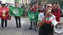 Sebelumnya, Wilmar Witoelar mengunggah sebuah foto di akun media jejaring sosial yang membuat sejumlah tokoh dan ulama merasa dicemarkan nama baiknya, Jakarta. (Liputan6.com/Johan Tallo)