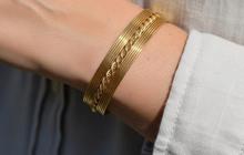 8 Model Gelang Emas Choker Simpel tapi Elegan, Beri Kesan Mewah dengan Gaya Minimalis
