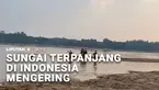 Musim kemarau yang memicu kekeringan, tak hanya menyebabkan kebakaran hutan meluas dan krisis air bersih bagi warganya. Sungai Kapuas yang menjadi sungai terpanjang di Indonesia, mengering.