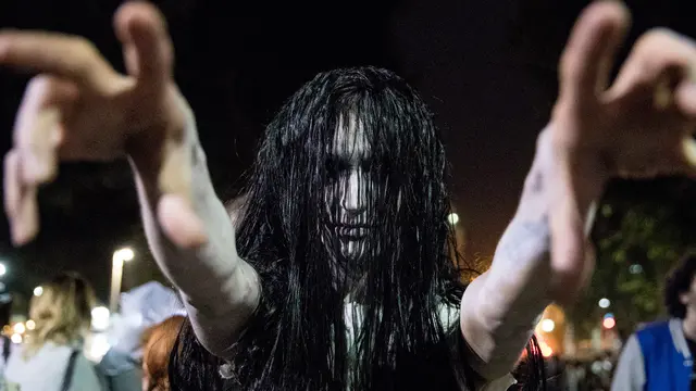 Rayakan Hari Purim, Ratusan Zombie Berkeliaran di Tel Aviv
