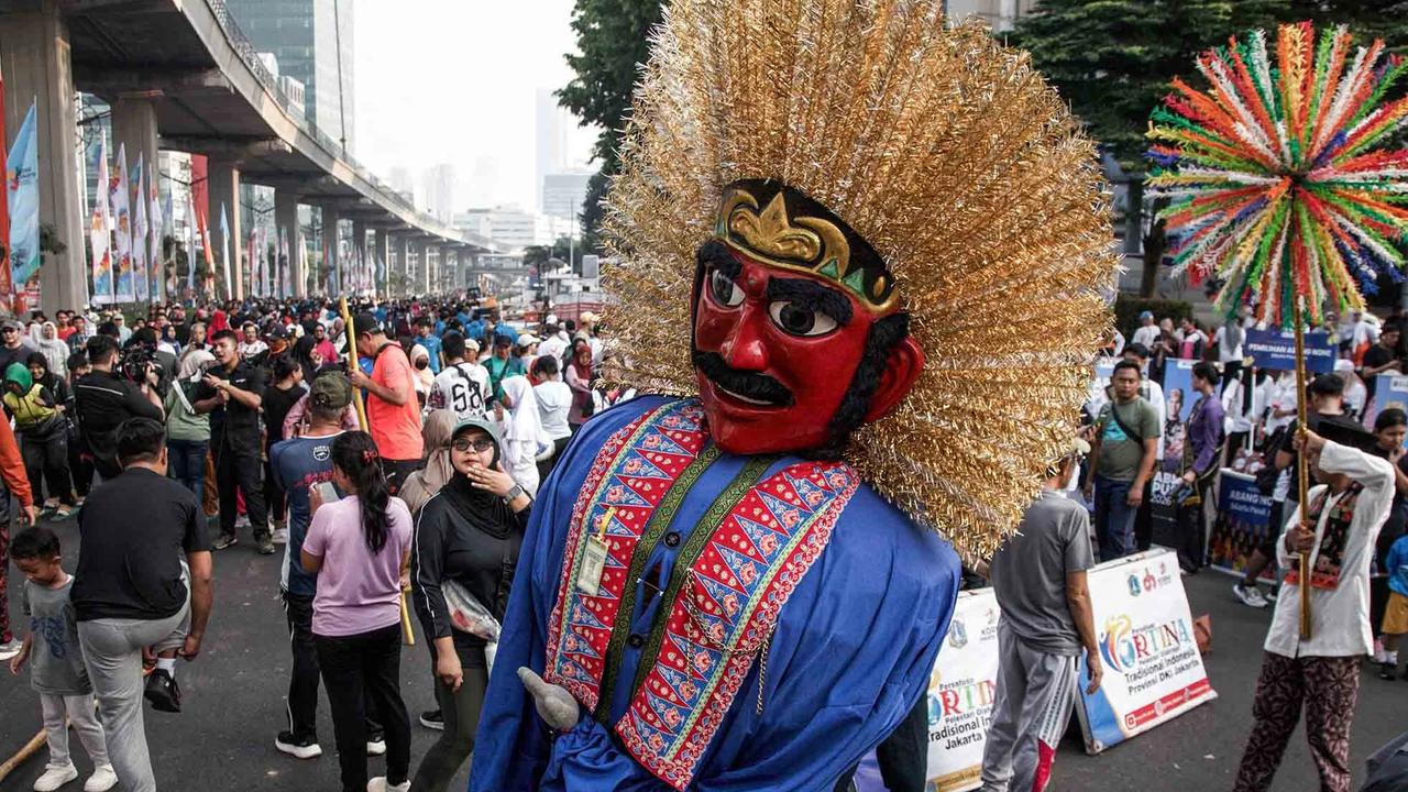 FOTO: CFD Perdana di Jalan Rasuna Said Jakarta