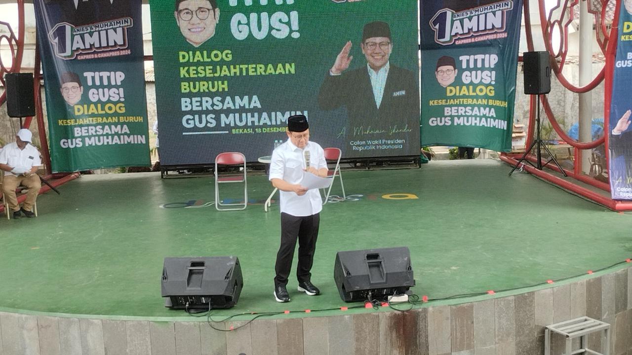 Cak Imin menyebut telah mencoba untuk menelusuri akar permasalahan yang perlu diatasi atau di 'Slepet'.