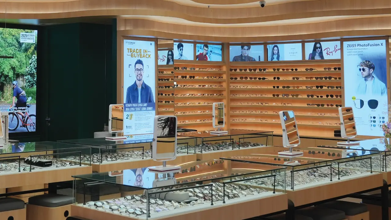 Optik Tunggal Hadirkan Gerai Bernuansa River of Sight di Gandaria City