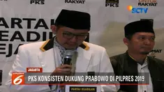 Berpasangan dengan Sandiaga Uno di Pilpres 2019, PKS tetap konsisten mendukung Prabowo Subianto.