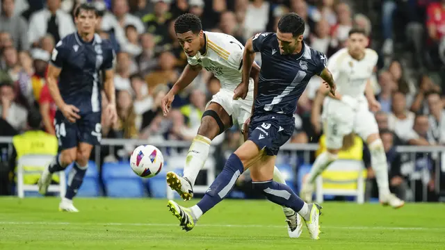 Liga Spanyol Real Madrid vs Real Sociedad