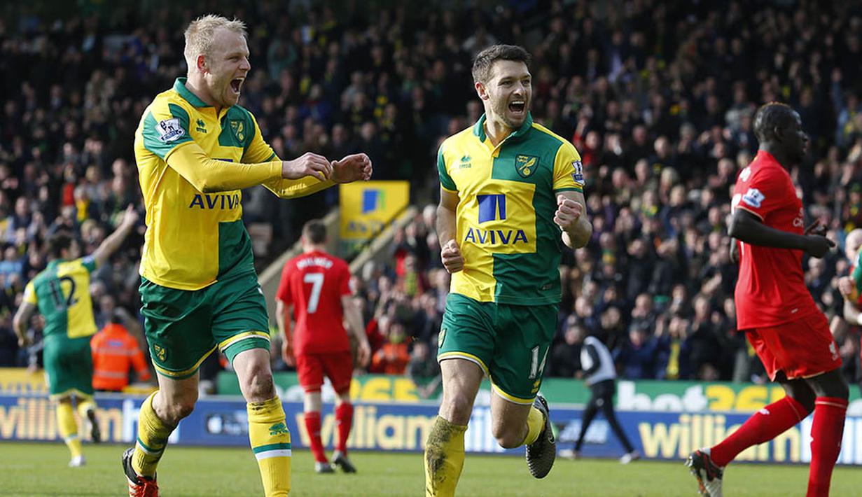 10. Norwich, 50 poundsterling atau sekitar 987 ribu rupiah. (AFP/Lindsey Parnaby)