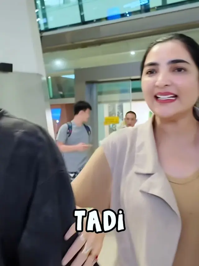 Ashanty salah sembut pria yang dikira suaminya. (credit:instagram.com/ashanty_ash)