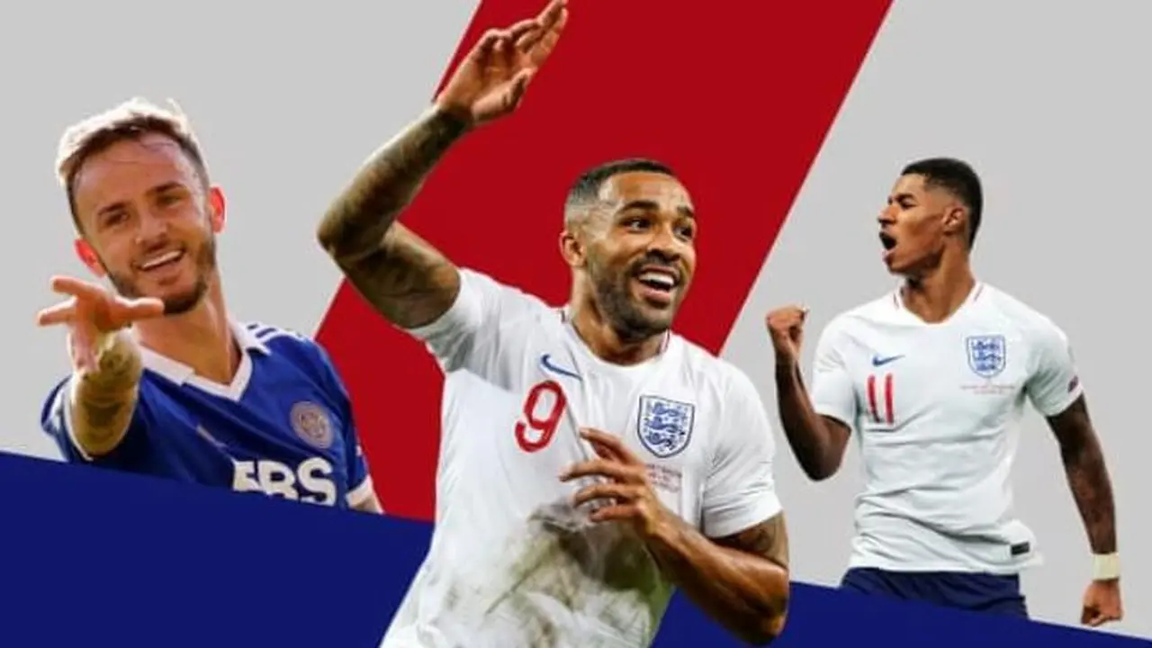 James Maddison, Callum Wilson and Marcus Rashford.