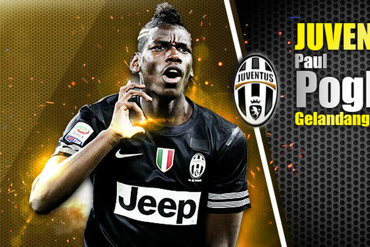Ilustrasi Paul Pogba