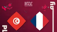 Piala Dunia 2022 - Tunisia Vs Prancis (Bola.com/Adreanus Titus)